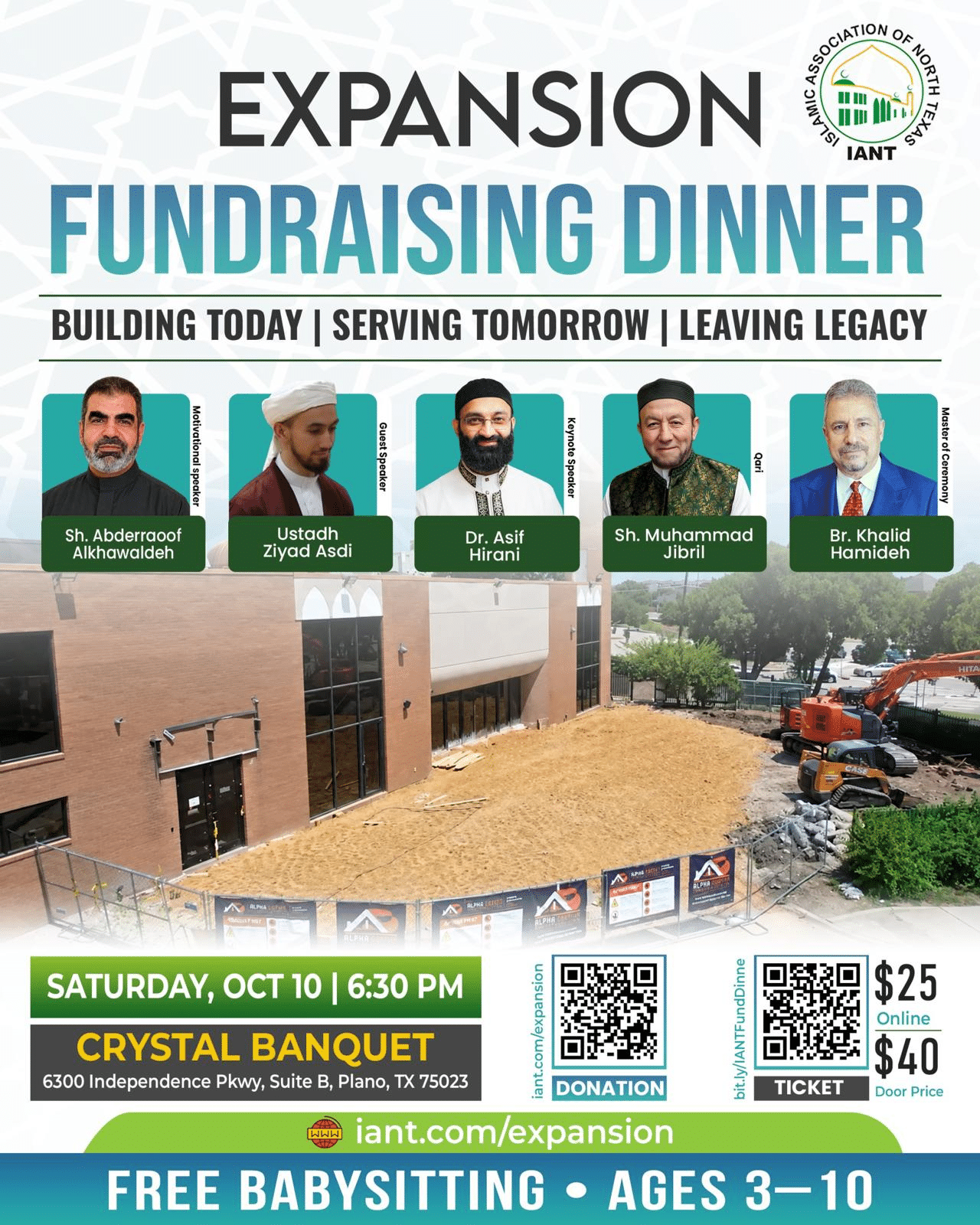 IANT Expansion Fundraising Dinner IANT Expansion Fundraising Dinner